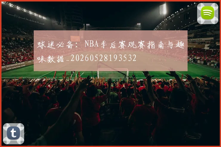 球迷必备：NBA季后赛观赛指南与趣味数据_20260528193532